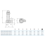 Погружной дренажный насос Zenit DRG 400/2/G65 A0ET5 NC Q TS 2SIC 10 400