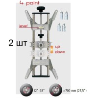 Стандартные 4-хточечные колесные адаптеры Ravaglioli STDA30E (2 шт)