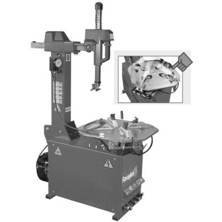 Шиномонтажный станок (стенд) автоматический Ravaglioli G7641I.22. Цвет серый RAL 7040.